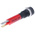 CML Innovative Technologies Red Panel Mount Indicator, 24V, 8mm Mounting Hole Size, Solder Tab Termination, IP67