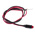 Dialight Red Panel Mount Indicator, 12V dc, 6.4mm Mounting Hole Size, Lead Wires Termination