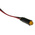 Dialight Yellow Panel Mount Indicator, 12V dc, 6.4mm Mounting Hole Size, Lead Wires Termination