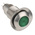 Marl Green Panel Mount Indicator, 12 → 28V, 12.7mm Mounting Hole Size, Solder Tab Termination, IP67