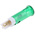 Apem Green Panel Mount Indicator, 24V dc, 6mm Mounting Hole Size, Faston, Solder Lug Termination