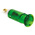 APEM Green Panel Mount Indicator, 24V dc, 10mm Mounting Hole Size, Faston, Solder Lug Termination