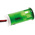 APEM Green Panel Mount Indicator, 24V dc, 12mm Mounting Hole Size, Lead Wires Termination