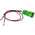 APEM Green Panel Mount Indicator, 24V dc, 12mm Mounting Hole Size, Lead Wires Termination