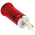 Apem Red Panel Mount Indicator, 220V ac, 12mm Mounting Hole Size, Faston, Solder Lug Termination