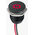 APEM Red Panel Mount Indicator, 12V dc, 16mm Mounting Hole Size, Lead Wires Termination, IP67