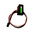 Actuonix Panel Mount Indicator, 37 x 17mm Mounting Hole Size, Lead Wires Termination, IP65