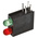 Dialight 553-0112-200F, Green & Red Right Angle PCB LED Indicator, 2 LEDs, Through Hole 2.8 V