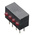 Kingbright KM2520EF/4ID, Red Right Angle PCB LED Indicator, 4 LEDs, Through Hole 2.5 V