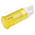 Apem Yellow Panel Mount Indicator, 24V dc, 12mm Mounting Hole Size, Faston, Solder Lug Termination