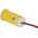 Apem Yellow Panel Mount Indicator, 220V ac, 12mm Mounting Hole Size, Lead Wires Termination