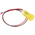 Apem Yellow Panel Mount Indicator, 220V ac, 12mm Mounting Hole Size, Lead Wires Termination