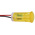 Apem Yellow Panel Mount Indicator, 220V ac, 12mm Mounting Hole Size, Lead Wires Termination