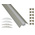 PowerLED LED Strip Extrusion & Diffuser EXT for Cove Lighting, Shelve Lighting, Skirting Board Lighting, Under Cabinet