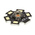 LedEngin Inc LZ4-40R200, LED Array, 4 Red LED