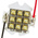 ILS ILH-OW09-HYRE-SC211-WIR200., OSLON 150 9+ PowerStar LED Array, 9 Red LED