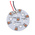 ILS ILC-ONA7-HYRE-SC211-WIR200., OSLON 80 PowerAnna Coin LED Array, 7 Red LED