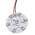 ILS ILC-ONA7-DEBL-SC211-WIR200., OSLON 80 PowerAnna Coin Circular LED Array, 7 Blue LED