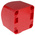 Klaxon PNC Series Red Sounder Beacon, 10 → 60 V dc, IP66, Side Mount, 113dB at 1 Metre