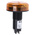 Werma 150 Series Yellow Buzzer Beacon, 24 V dc, IP65, Panel Mount, 80dB at 1 Metre