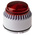 Eaton Series Red Sounder Beacon, 18 → 28 V dc, IP58, IP65, Wall Mount, 101dB at 1 Metre