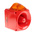 Klaxon Nexus Series Amber Sounder Beacon, 110 V ac, 230 V ac, Wall Mount, 120dB at 1 Metre