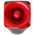Klaxon Nexus Series Clear Sounder Beacon, 110 V ac, 230 V ac, Wall Mount, 105dB at 1 Metre