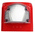 Klaxon Nexus Series Clear Sounder Beacon, 110 V ac, 230 V ac, Wall Mount, 105dB at 1 Metre