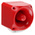 Klaxon Nexus Series Clear Sounder Beacon, 110 V ac, 230 V ac, Wall Mount, 105dB at 1 Metre