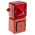 e2s SONFL1X Series Red Sounder Beacon, 115 V ac, IP66, Surface Mount, 100dB at 1 Metre