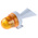 Werma 425 Series Yellow Horn Beacon, 24 V ac/dc, IP65, Surface Mount, 98dB at 1 Metre