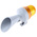 Werma 425 Series Yellow Horn Beacon, 24 V ac/dc, IP65, Surface Mount, 98dB at 1 Metre