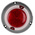 Moflash LEDA125 Series Red Buzzer Beacon, 24 V dc, IP65, Surface Mount, 90dB at 1 Metre