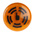 Werma 450 Series Yellow Buzzer Beacon, 24 V dc, IP65, Panel Mount, 80dB at 1 Metre