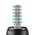 Moflash LEDA125 Series Blue Buzzer Beacon, 230 V ac, IP65, Base Mount, 90dB at 1 Metre