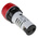 Carlo Gavazzi PL Series Red Buzzer Beacon, 24 V ac/dc, Panel Mount, 95dB at 1 Metre