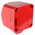 Klaxon Nexus 110 Series Red Sounder Beacon, 24 → 48 V ac, IP66, Base Mount, 116dB at 1 Metre