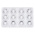 Ledil C12528_PETUNIA, Petunia Series 12-Way LED Lens, Medium Angle Beam