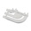 515-1064F Dialight, PCB Mounted 3-Way Right Angle LED Light Pipe, Tri-Level-Row Clear Round Lens