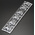Ledil C13140_STRADA-T-6X1-DWC, Strada-Module Series LED Lens, Asymmetric Rectangular Beam