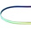 ADAFRUIT INDUSTRIES 5V dc RGB LED Strip Light, 500mm Length