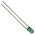 Broadcom2.1 V Green LED 3mm Through Hole, HLMP-1503