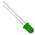 Ledtech2.1 V Green LED 5mm Through Hole, L02R5000H1D1