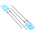 Cree LED4 V Blue LED 5mm Through Hole, C5SMF-BJF-CR0U0351