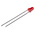 Kingbright14 V Red LED 3mm Through Hole, Blinking L-36BID
