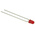 Vishay3 V Red LED 3mm Through Hole, TLHR4405