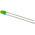 Vishay1.9 V Green LED 3mm Through Hole, TLLG4401