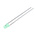 Broadcom2.2 V Green LED 3mm Through Hole, HLMP-Y502-F0000