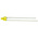 Kingbright2.5 V Yellow LED 2 mm Through Hole, L-1034YDT