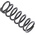 RS PRO Steel Alloy Compression Spring, 29.5mm x 11.25mm, 4.51N/mm